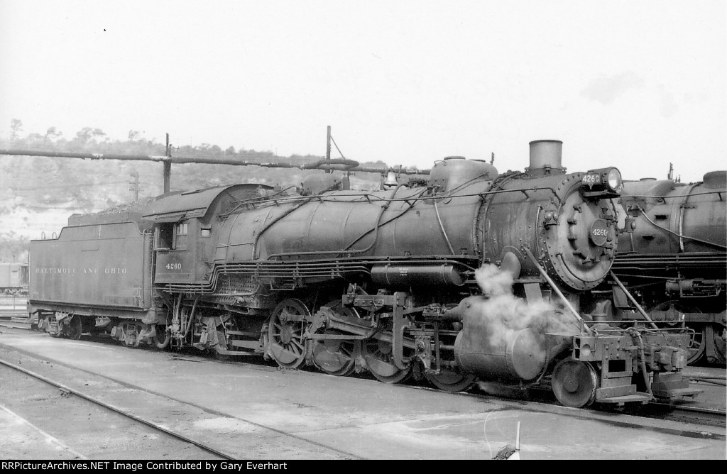 BO 2-8-2 #4260 - Baltimore & Ohio